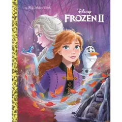 Disney Frozen 2 (Big Golden Books) - by Bill Scollon (Hardcover)