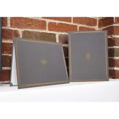 Best Paper Greetings 12 Pack Award Certificate Holder, Folder & Cover for Letter Size Documents, Files & Graduation Diploma, Grey