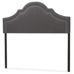 Rita Modern And Contemporary Fabric Upholstered Headboard - Baxton Studio