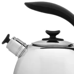 BergHOFF Essentials Lucia 18/10 Stainless Steel Whistle Kettle 2.6 Qt.