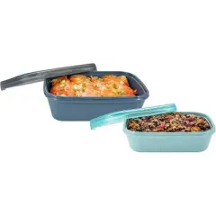 U Konserve Silicone Leak Proof Bento Bounce Box (Set of 2)