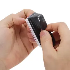 Unique Bargains Durable Clear Nail Cleaning Brushes for Cleaning Fingernails Large 5Pcs