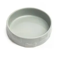 Park Life Designs 8c Manor Dog Bowl - Gray