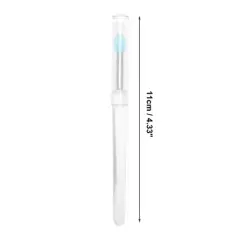 Unique Bargains Lightweight Silicone Lip Brush 1 Pc