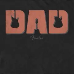 Men's Fender Father's Day Dad Logo T-Shirt