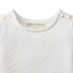 Hope & Henry Girls' Plaid Drop Waist Dress, Infant