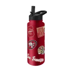 NFL San Francisco 49ers Dreamweave Quencher Bottle - 34oz