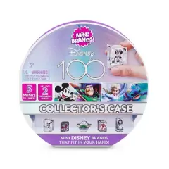 5 Surprise Mini Brands Disney D100 Platinum Collector Case