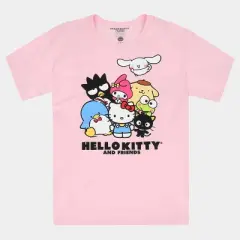 Men's Sanrio Short Sleeve Graphic T-Shirt - Pink