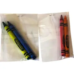 Midlee Color My World Valentine Card Party Favors with Crayons- Pack of 24