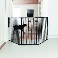 Scandinavian Pet Design Wall Mounted Metal Pet Safety Gate
