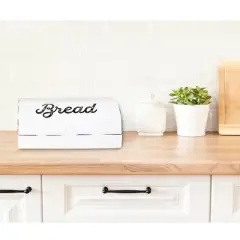 Auldhome Design-Enamelware Bread Box