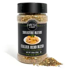 Fresh Finest Italian Mediterranean Herb & Spice Blend &ndash; All-Natural, Kosher &ndash; 2.89oz