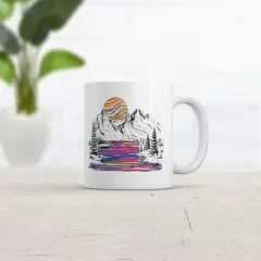 Crazy Dog Rainbow River Mug Cool Nature Graphic Coffee Cup-11oz