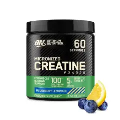Optimum Nutrition Creatine Monohydrate Powder - Blueberry Lemonade - 60 Servings - 413 Grams
