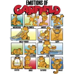 Boy's Garfield Colorful Emotions of Garfield T-Shirt