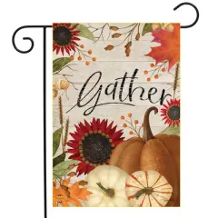 Briarwood Lane Fall Thanksgiving Garden Flag 12x18 For Outdoor Gather For Thanksgiving Garden Flag Flags For Outside