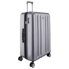 DELSEY Paris Titanium Expandable Upright Hardside Large Checked Spinner Suitcase 