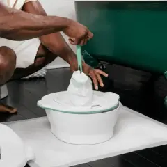 Frida Baby Potty Cleanup Essentials Leak-Proof Potty Liners and Disposable Floor Pads For Potty Training