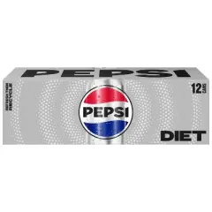 Diet Pepsi Cola Soda - 12pk/12 fl oz Cans