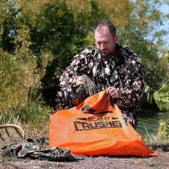 Scent Crusher Multi-Use Scent-Free Mat Bag - Orange