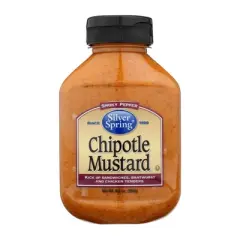 Silver Spring Smoky Pepper Chipotle Mustard - Case of 9/9.5 oz