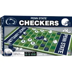 MasterPieces Officially licensed NCAA Penn State Nittany Lions Checkers Board Game for Families and Kids ages 6 and Up