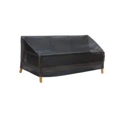 Summerset Shield Gold 2-Layer Polyester Fabric Outdoor Sofa Cover - Charcoal Grey