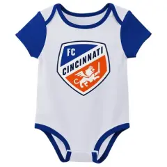 MLS FC Cincinnati Infant 3pk Bodysuit