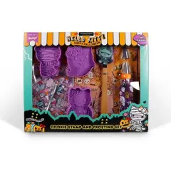 Handstand Kitchen Sanrio Hello Kitty Halloween 50-Piece Cookie Stamp and Frosting Set