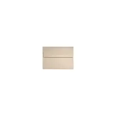 LUX A1 Invitation Envelopes (3 5/8 x 5 1/8) 250/Box Taupe Metallic (5365-M09-250)
