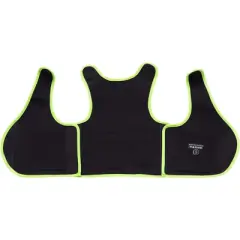 PunkinFutz PunkinHug Compression Vest, X-Large, Black with Green Trim