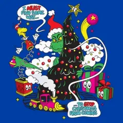 Men's Dr. Seuss Christmas the Grinch Find a Way T-Shirt
