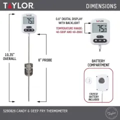Taylor Programmable Digital Candy Thermometer