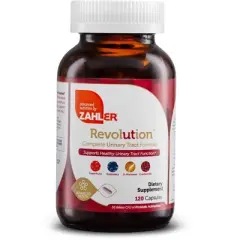 Zahler UTI Revolution for Urinary Tract and Bladder Health, Cranberry Concentrate Pills with D-Mannose and Probiotics, Certified Kosher - (120 Count)