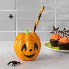 12 fl oz Halloween Figural Pumpkin Tumbler - Hyde and EEK! Boutique&trade;