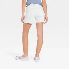 Girls' High-Rise Midi Jean Shorts - art class&trade;