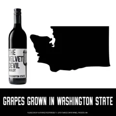 The Velvet Devil Merlot Red Wine by Charles Smith - 750ml Bottle