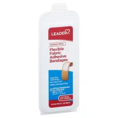 Leader All One Size Antibacterial Flexible Bandage 8 ct