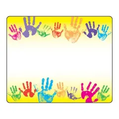 TREND Rainbow Handprints Terrific Labels, 36 Per Pack, 6 Packs
