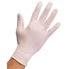 CareMates Latex Powder Free Examination Gloves Medium, 100 Ct