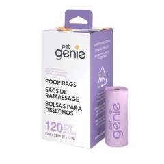Pet Genie On-The-Go Lavender Scented Dog Waste Bags