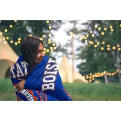 NCAA Boise State Broncos Crest Ultra Soft Blanket