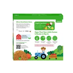 Once Upon a Farm Tractor Wheels Apple Sweet Potato & Spinach Baby Snacks - 3.35oz
