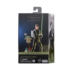 Star Wars The Black Series Luke Skywalker and Grogu Action Figure Set - 2pk