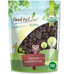 Organic Dried Unsweetened Sour Cherries - by Food To Live