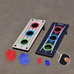 GoSports Multi 2-in-1 Bean Bag Toss & Washer Toss Combo Outdoor Game