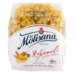 La Molisana Farfalle Pasta - 12 pack, 16 oz
