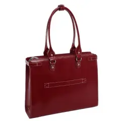 McKlein Winnetka 1  Leather Ladies' Laptop Handbag - Red