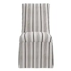 James Slipcover Armless Dining Chair - Skyline Furniture